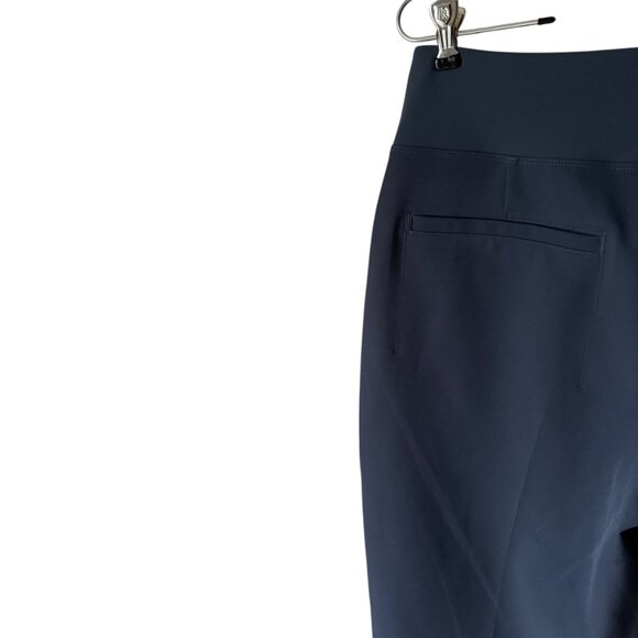 Athleta Endless High Rise Pant Sz 8P Grey Blue Comfort Travel Athleisure Stretch - Picture 9 of 15